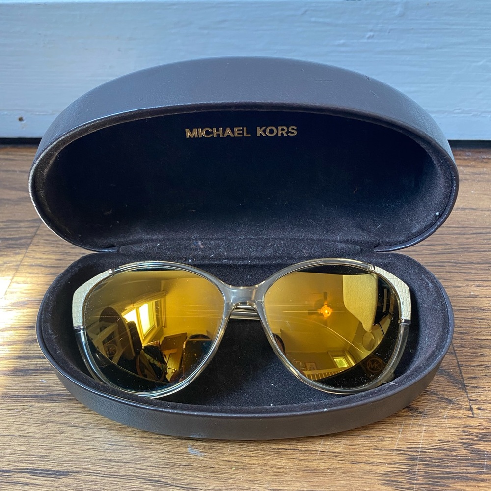 Michael Kors mirrored sunglasses